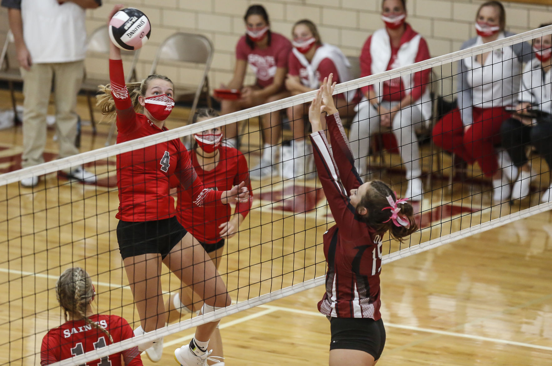 VBall Newman vs. St. Ansgar 1